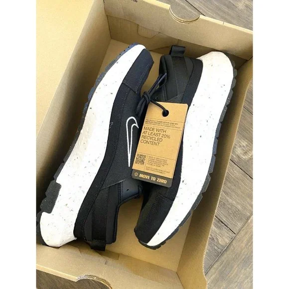NIKE Crater Remixa Black/White NWT DC6916 003 Women’s 12 - Picture 10 of 11